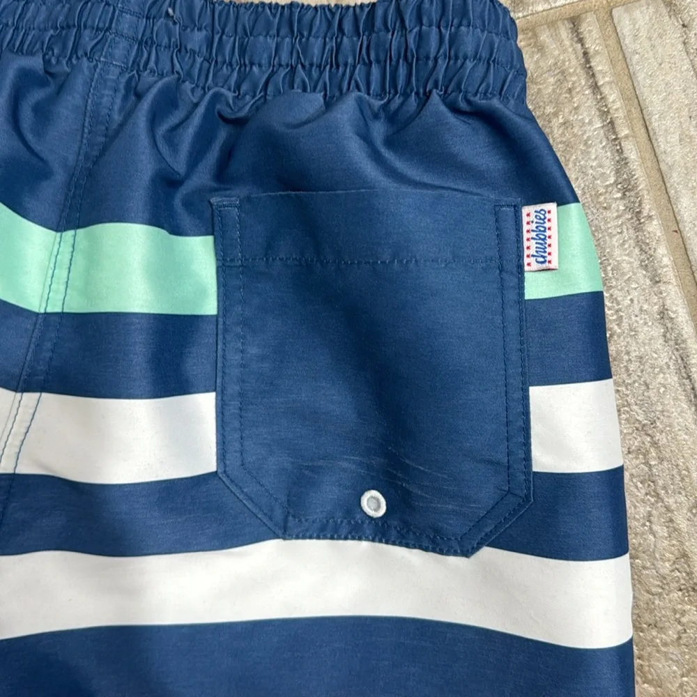 Chubbies Men’s Striped Swim Trunks Size Large